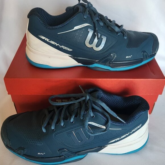 WILSON Rush Pro 2.5 2021 Court Shoe - M8.5/W10 - Picture 4 of 9